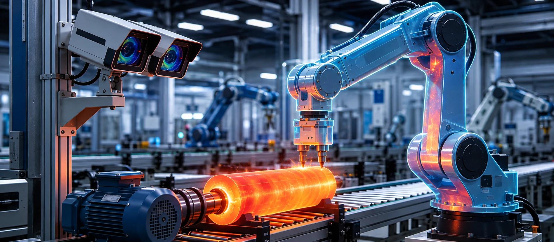 Thermal imaging for industrial inspection